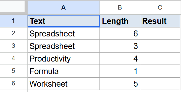 Dataset for Example 4.