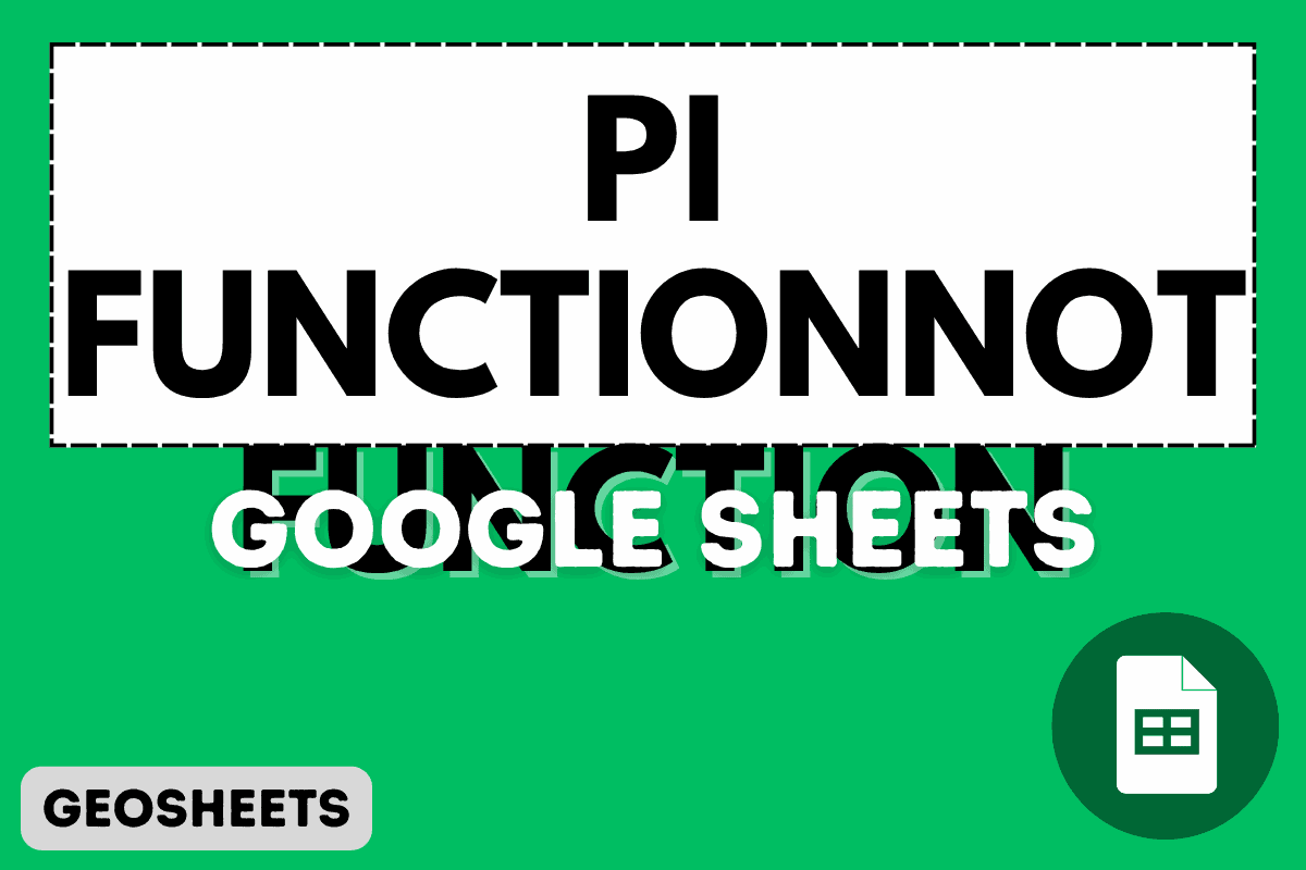 NOT Function in Google Sheets (5 Easy Examples)
