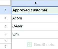 Google Sheets approved source for cross-sheet conditional formatting.