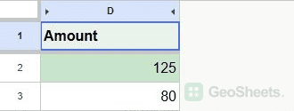 Cross-tab conditional formatting highlights 125 above the Limits threshold of 100.